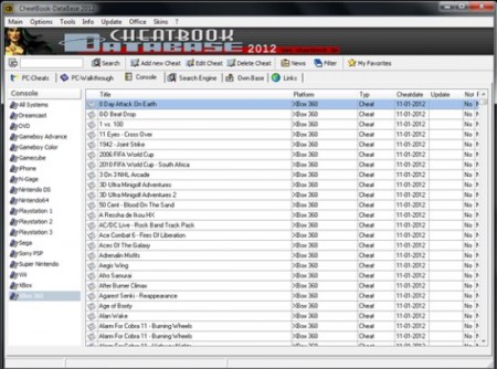 Cheat code database 2012 free download pc
